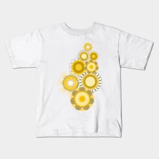 Sunny yellow flowers Kids T-Shirt